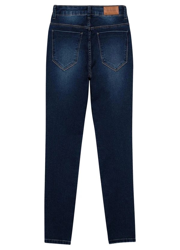 Marialícia - Calça Feminina Skinny Jeans Azul 2