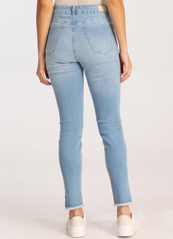 Lunender - Calça Jeans Skinny Cropped Chapa Barriga Jeans 2