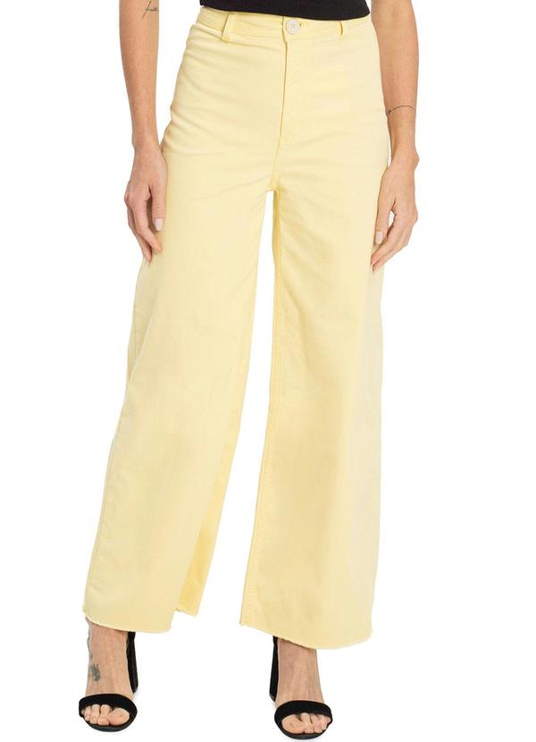 Endless - Calça Sarja Feminina Amarelo