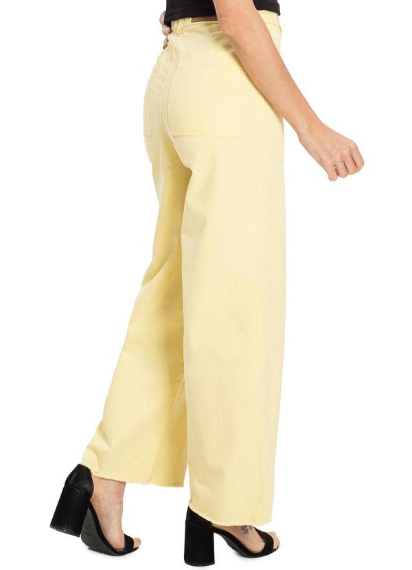 Endless - Calça Sarja Feminina Amarelo 2