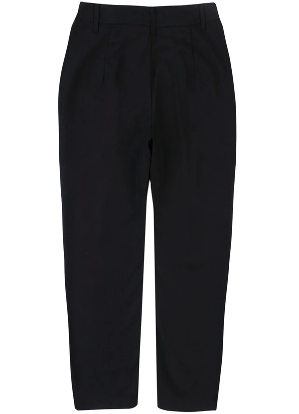 Malwee - Calça Alfaiaria em Viscolinho Preto 2