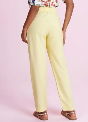 Angel - Calça Alfaiataria Amarelo - ANGEL