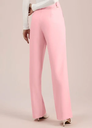 Angel - Calça Alfaiataria Rosa - ANGEL