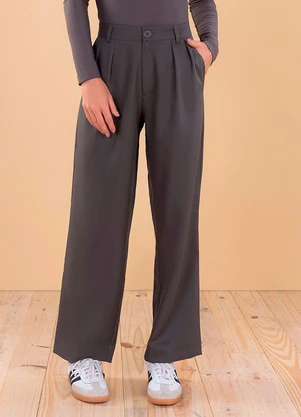 Angel - Calça Alfaiataria Cinza - ANGEL