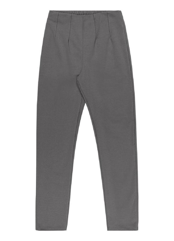 Rezzato - Calça Alfaiataria Justa Feminino Cinza