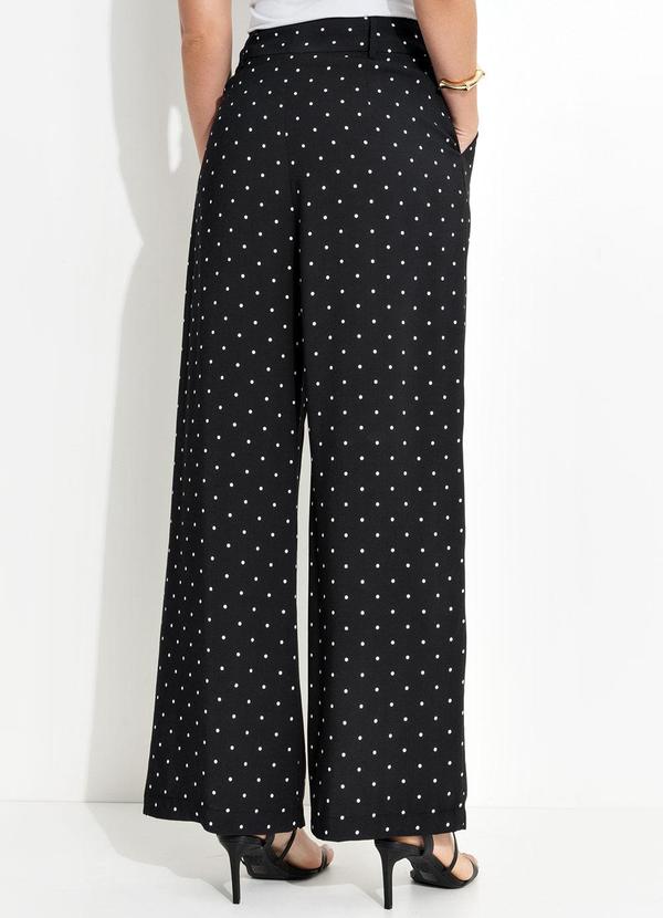 Farm - Calça Alfaiataria Poá Preto 2