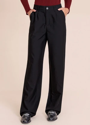 Angel - Calça Alfaiataria Preto - ANGEL