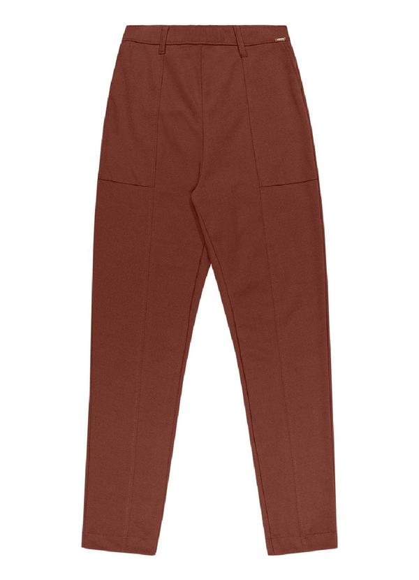 Rezzato - Calça Alfaiataria Skinny Feminino Marrom