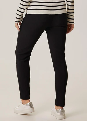 Malwee - Calça Alfaiataria Slim Preto - MALWEE