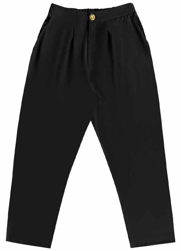 Angel - Calça Baggy Viscose Preto