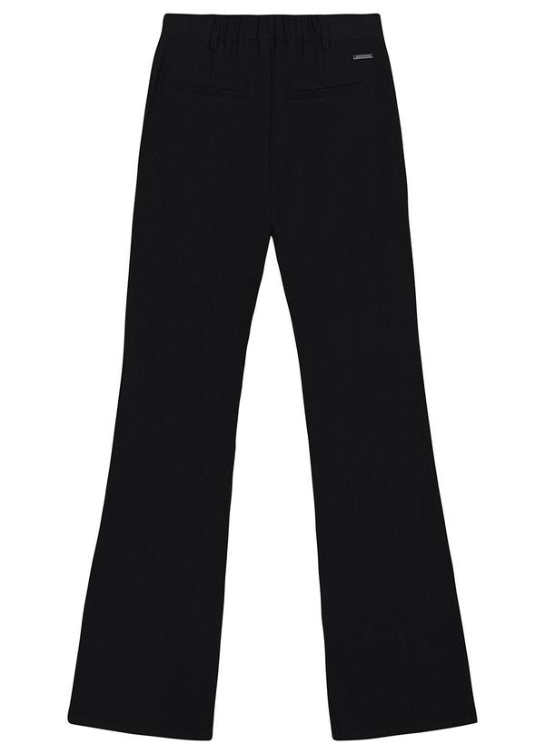 Enfim - Calça Bootcut em Crepe Preto 4