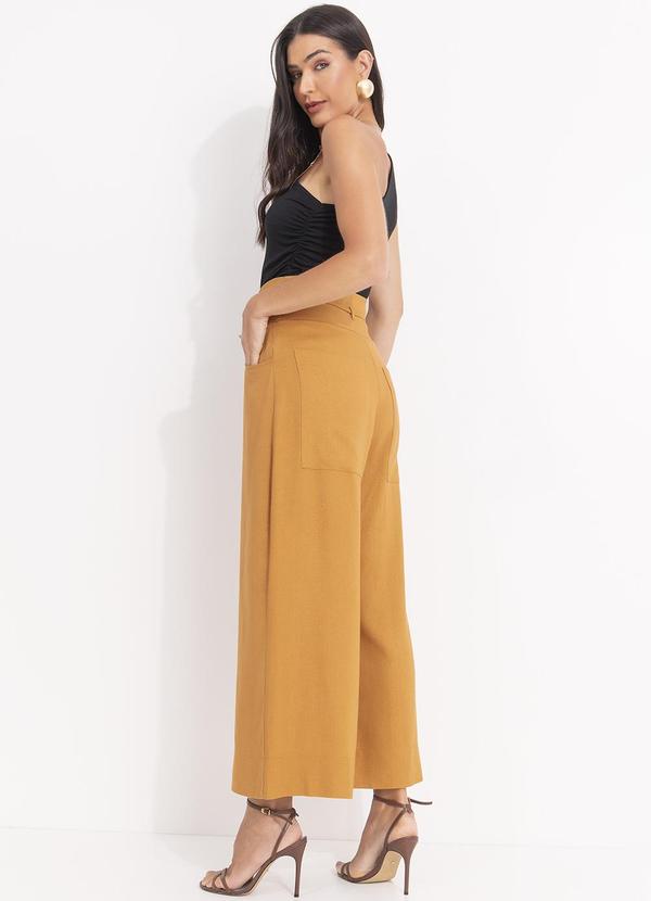 Svela - Calça Caramelo em Linho 4