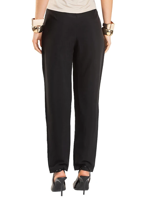 Dianna - Calça Cenoura Feminina com Cinto Preto 2