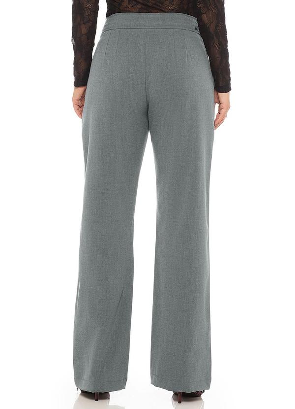 Rafree - Calça  Fem Alfaiataria Cinza 2