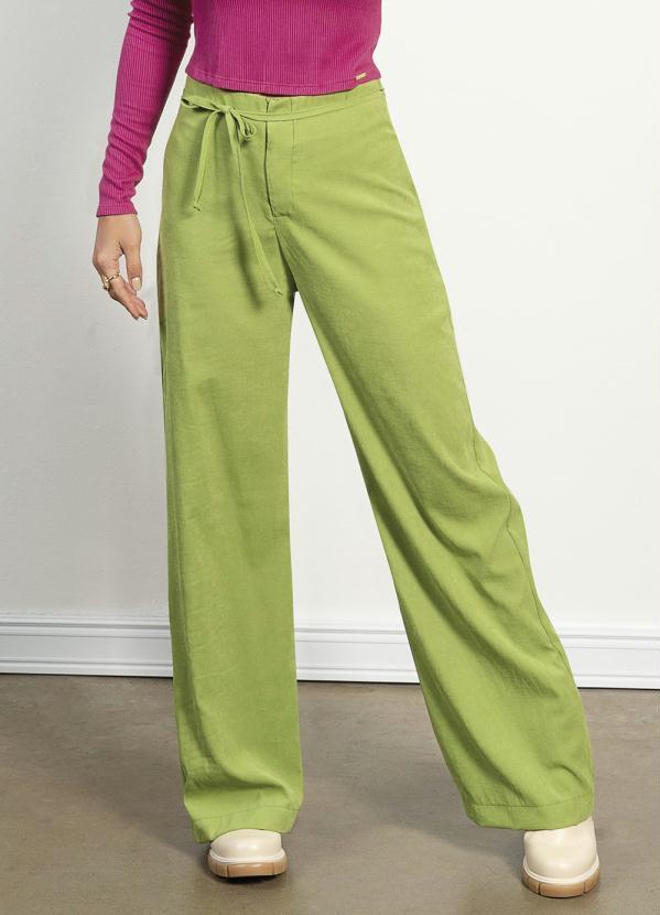 Cativa - Calça Feminina Adulto com Forro Verde