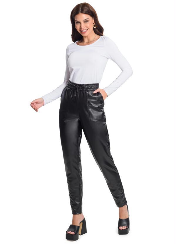 Rovitex - Calça Feminina Cirrê Preto 3