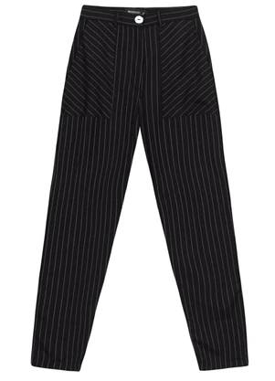 Essendi - Calça Feminina em Alfaiataria Preto - ESSENDI