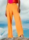 Endless - Calça Feminina Linho Strong Bege - variação: Laranja