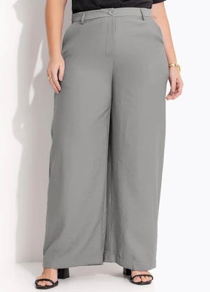 Quintess - Calça Grafite em Viscose com Poliéster - QUINTESS