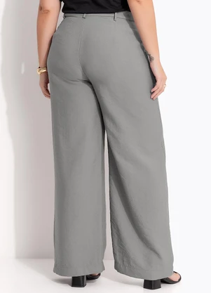Quintess - Calça Grafite em Viscose com Poliéster - QUINTESS
