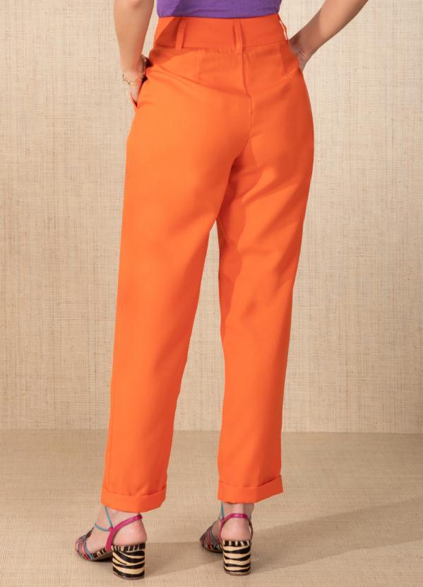Quintess - Calça Laranja com Bolsos 2