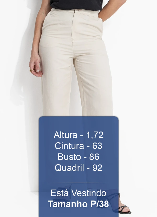 Colcci - Calça Linho Bege 6