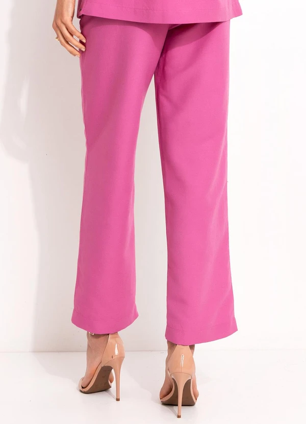 Colcci - Calça Linho Rosa 2