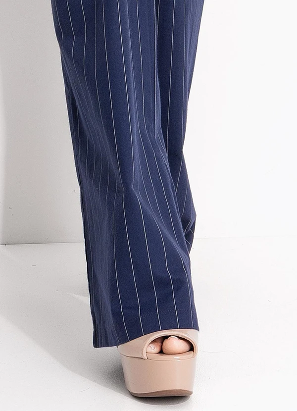 Colcci - Calça Risca de Giz Azul 9