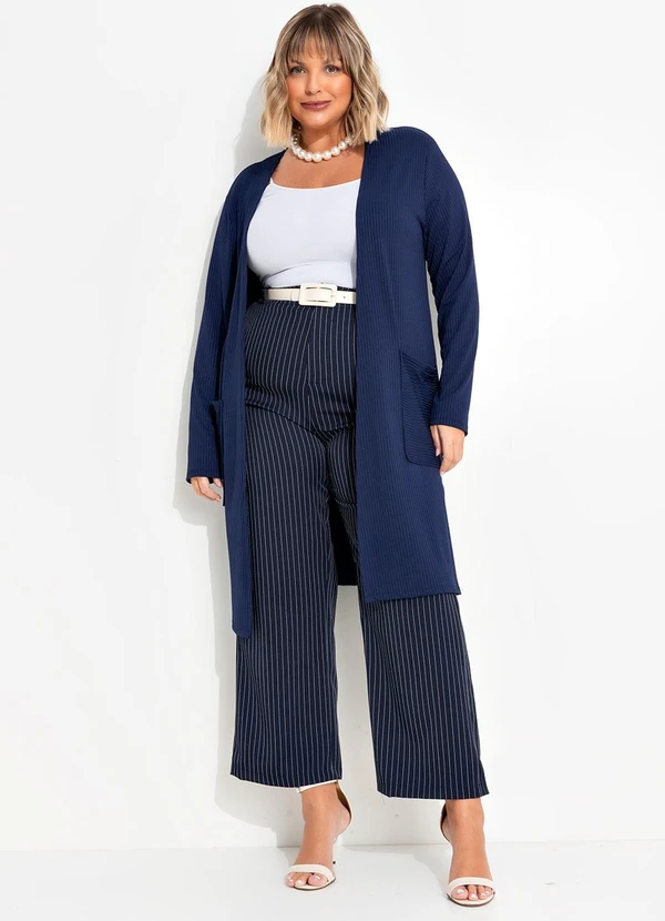 Marguerite - Calça Listrado em Alfaiataria Risca de Giz 5