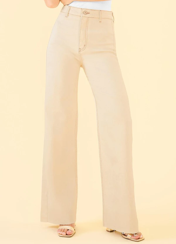 Angel - Calça Marine DenimBege