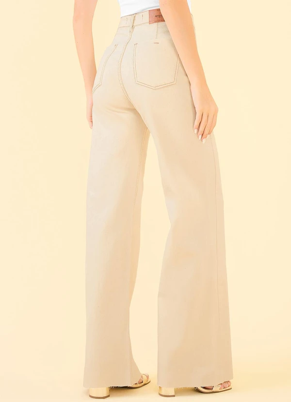 Angel - Calça Marine DenimBege 2