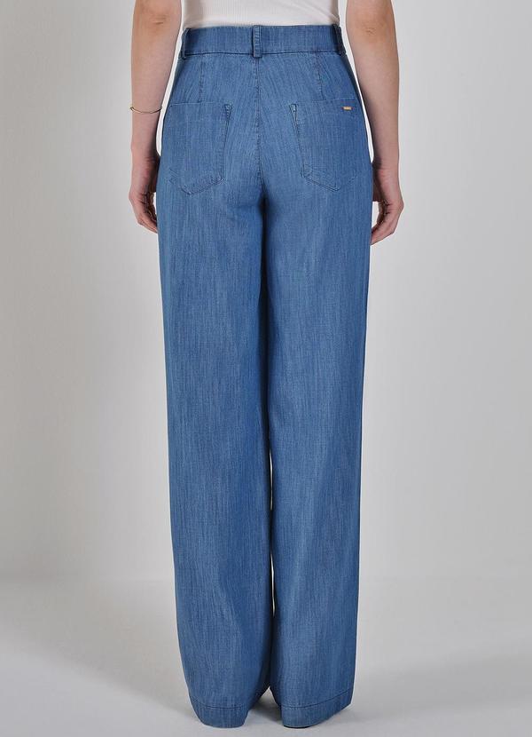 Principessa - Calça Pantalona Jeans Azul Dione Azul 2