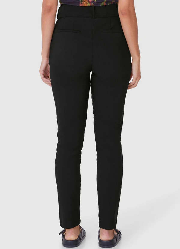 Malwee - Calça Preta Alfaiataria Feminina 2