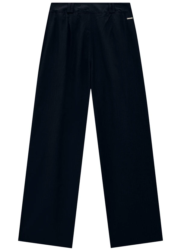 Enfim - Calça Preto Alfaiataria com Pregas 2