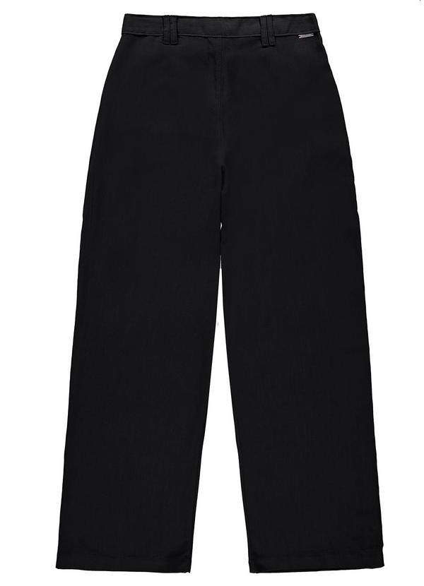 Enfim - Calça Preto Alfaiataria em Viscolinho 2