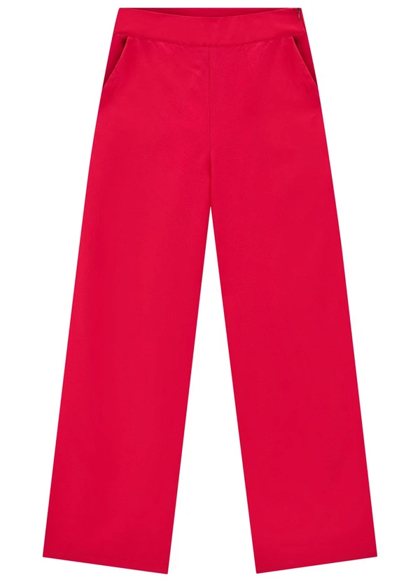 Enfim - Calça Rosa  Alfaiataria em Crepe 3