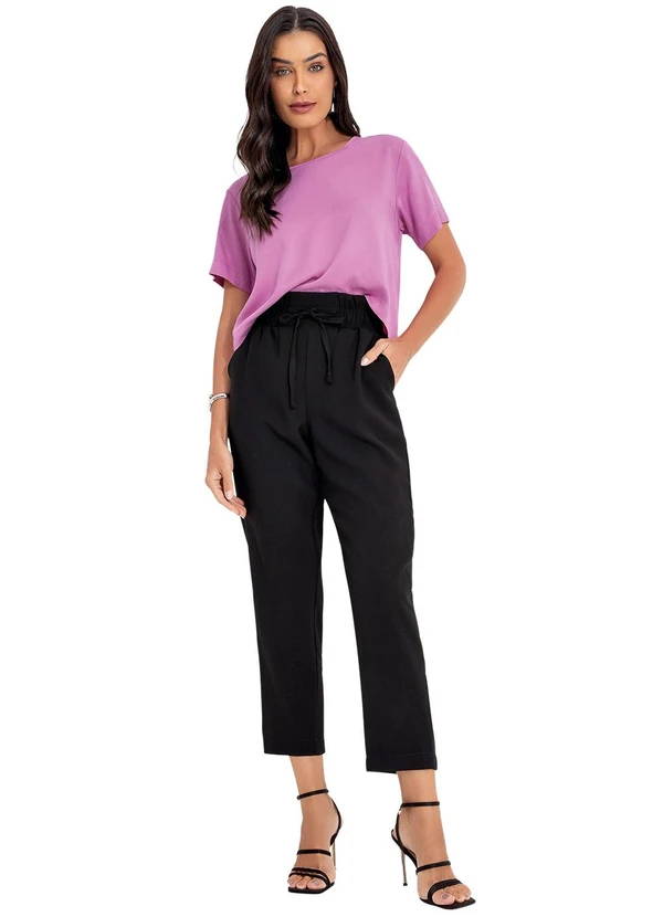 Fakini - Calça Alfaiataria Preto 3