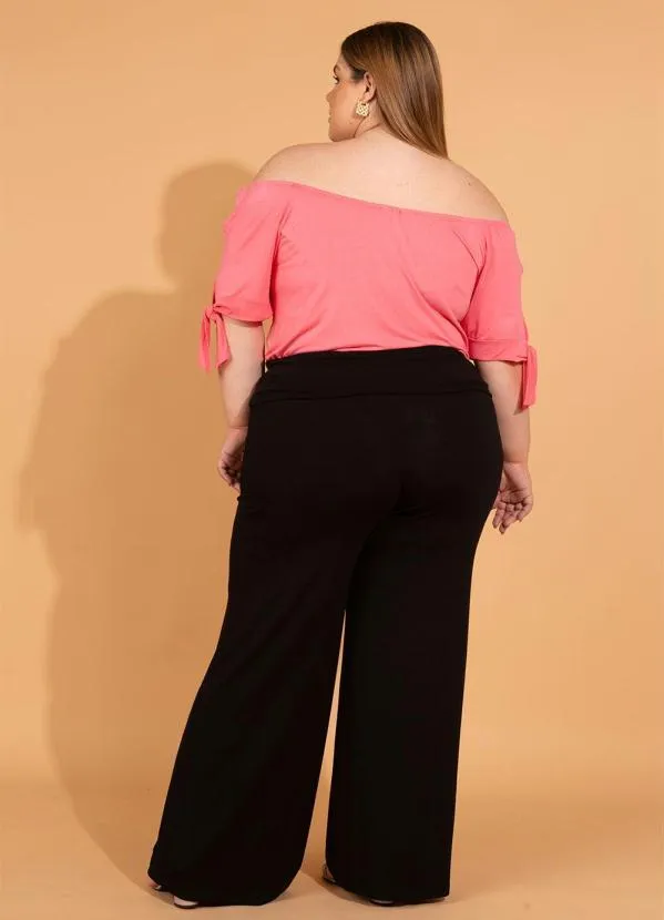 bonprix - Calça Pantalona Preta 8