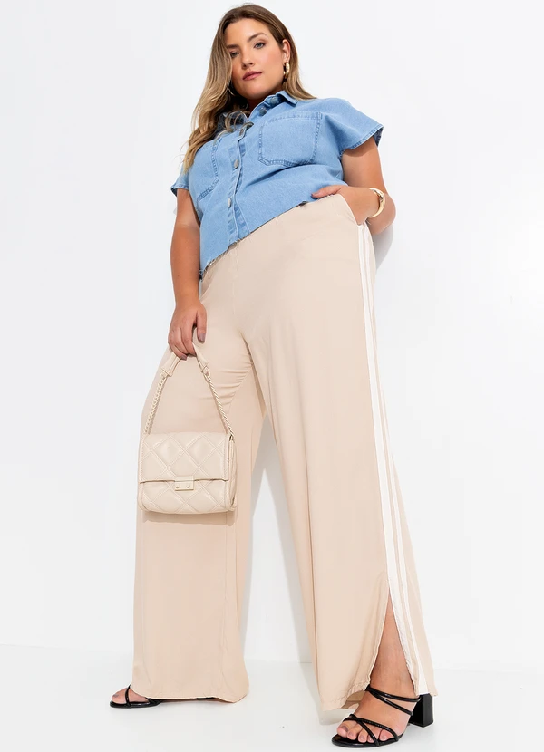 Quintess - Blusa Azul Claro em Jeans