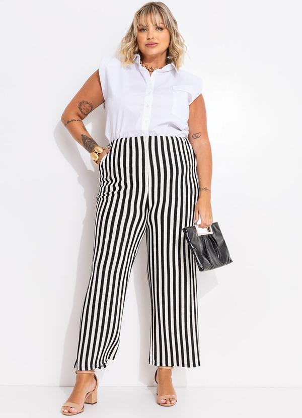 Quintess - Blusa Branca em Tricoline 10