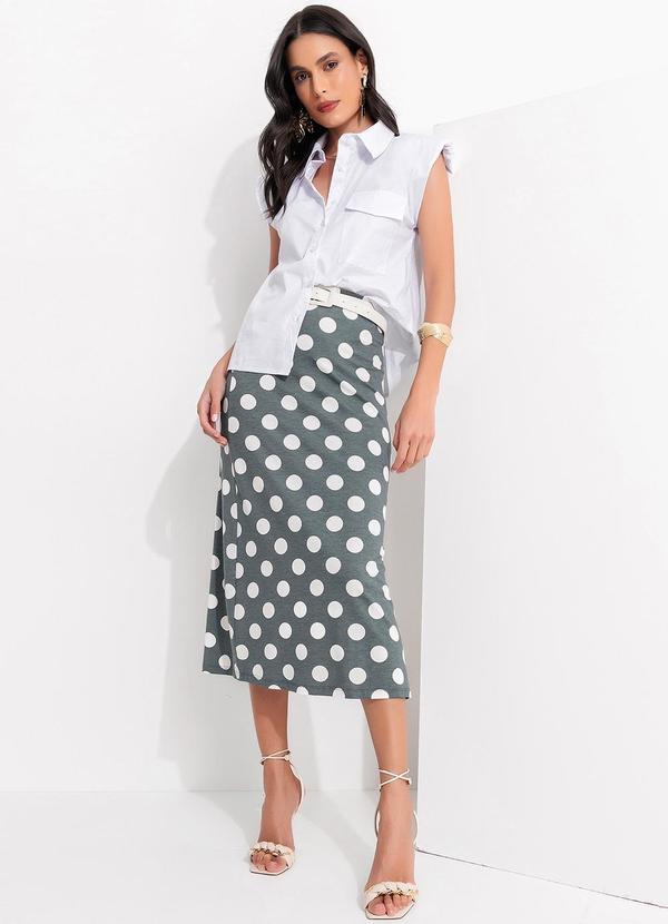 Quintess - Blusa Branca em Tricoline 3