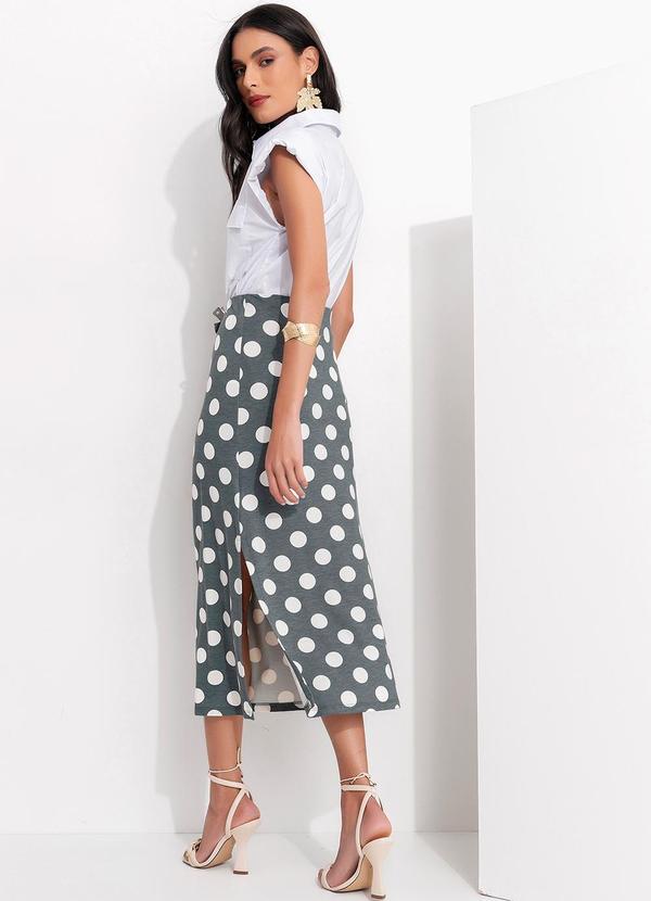 Quintess - Blusa Branca em Tricoline 4