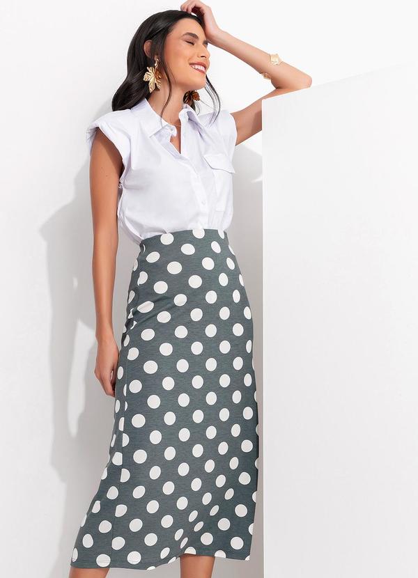 Quintess - Blusa Branca em Tricoline 6