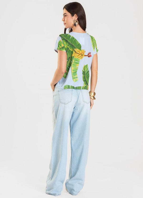 Select - Blusa Feminina Estampada Verde 4