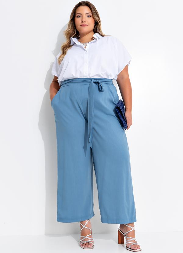 Quintess - Blusa Off White em Tricoline 14