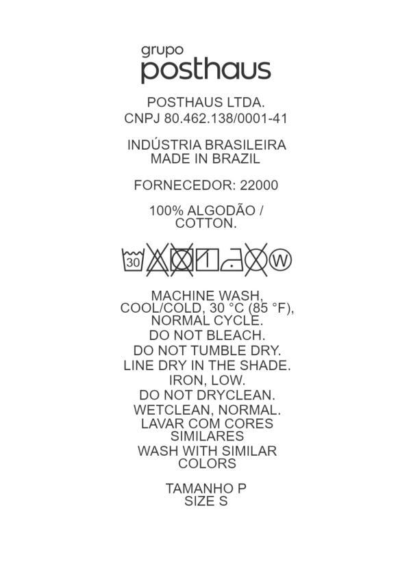 Quintess - Blusa Off White em Tricoline 17