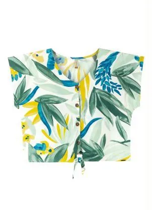 Marialícia - Camisa Bege - MARIALÍCIA