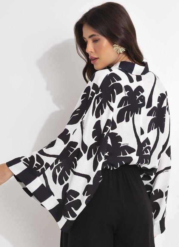 Farm - Camisa Coqueirinhos Off White 2