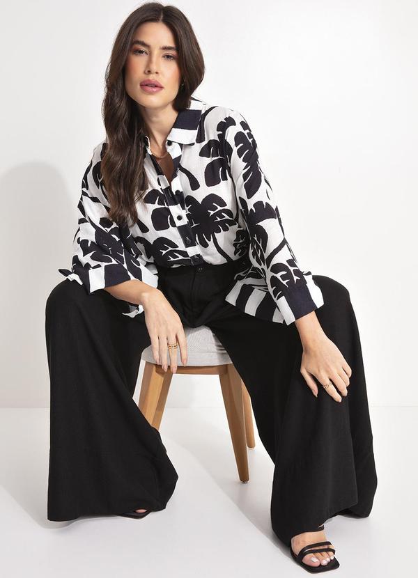 Farm - Camisa Coqueirinhos Off White 7