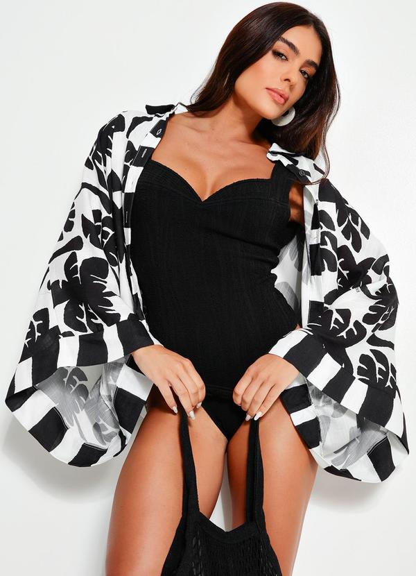 Farm - Camisa Coqueirinhos Off White 8